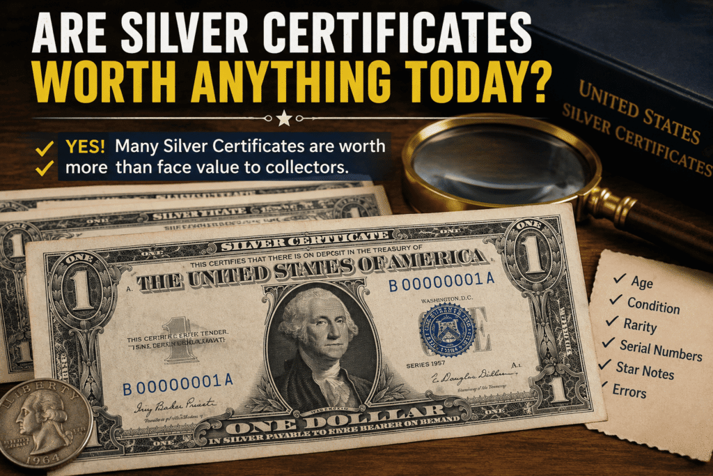 are silver sertificate worth anything today
