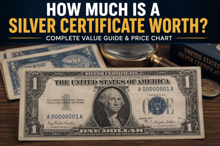 how much is a silver certificate worth