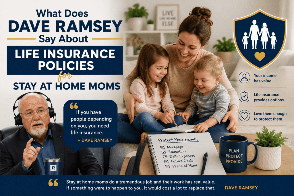 What Does Dave Ramsey Say About Life Insurance Policies for Stay at Home Moms