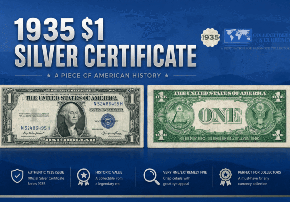 1935 silver certificate dollar bill worth
