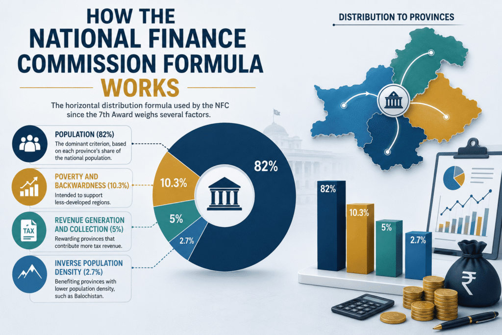 How the National Finance Commission Formula Works
