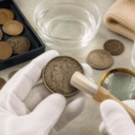 How to clean old coins