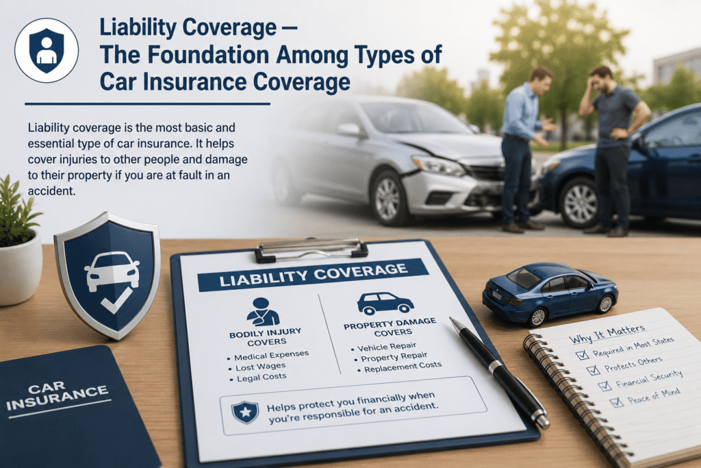 Types of Car Insurance Coverage