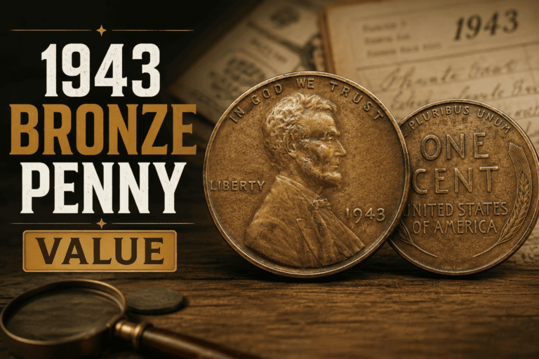 1943 bronze penny value