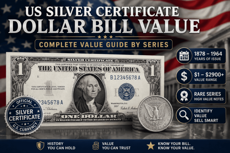 us silver certificate dollar bill value​