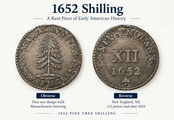 1652 shilling value and history