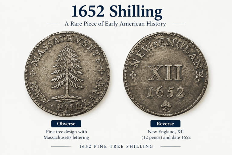 1652 shilling value and history