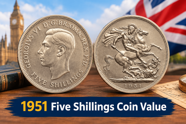 1951 five shillings