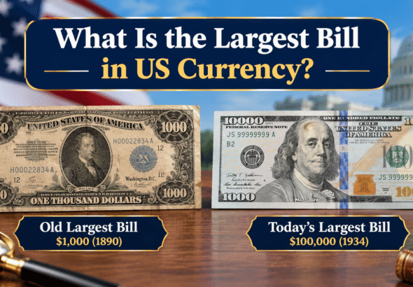 What Is the Largest Bill in US Currency